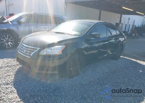 2015 Nissan Sentra S из США, поврежденный, VIN 3N1AB7AP4FY383347